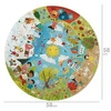 BOPPI, Puzzle okrągłe 58 cm - Zwierzęta świata