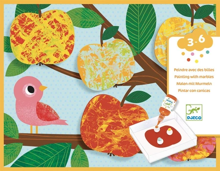 Zest. art. malowanie kulkami NATURA DJ09685