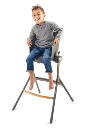 Beaba Krzesełko do karmienia Up&Down rosnące 6 msc. - 8 lat Dark grey