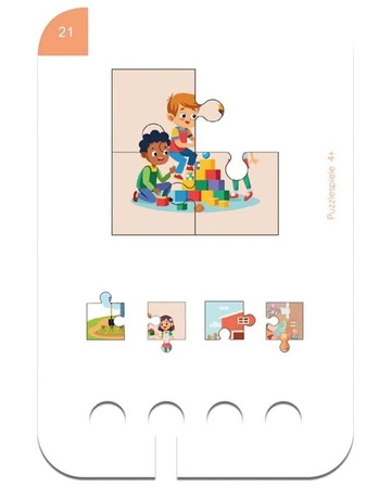 WiemTo Karty dla Dzieci 4+ Dopasuj Elementy