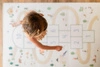 Play&Go TILOO Dwustronna Mata Piankowa 3w1 Hopscotch 120x180cm