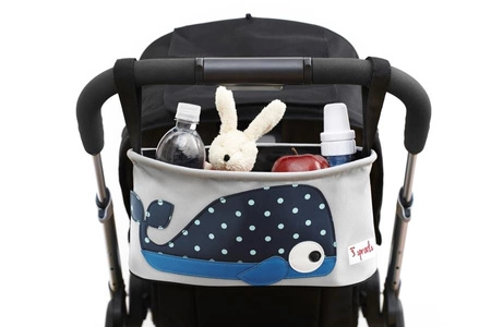 3 Sprouts Organizer Do Wózka Wieloryb