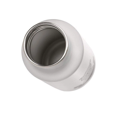 Lassig Butelka - bidon ze stali nierdzewnej z dodatkową zakrętką z ustnikiem 500 ml Adventure grey