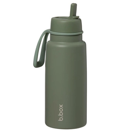 Butelka termiczna ze składanym ustnikiem – termos ze stali nierdzewnej 1l Oliveb.box