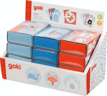 Mini gry karciane Karemo, Kwartet, Czarny Niedźwiedź Goki