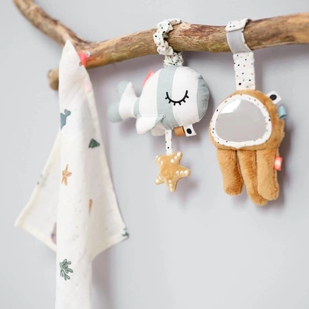 Done by Deer Sea Zawieszka 2szt. Friends Blue/Mustard