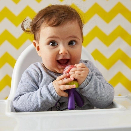 Gryzak silikonowy do podawania pokarmu, Passion Splash, b.box