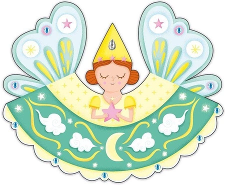 Zestaw kreatywny Girlandy z wróżkami 6+, Janod