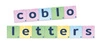 COBLO, nakładki na klocki  - Litery 60 szt