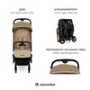 Easywalker Miley² Kompaktowy wózek spacerowy z torbą transportową Sand Taupe