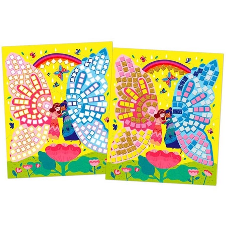 Zestaw kreatywny Mozaika Wróżki 5+, Janod (stary indeks: J07901)