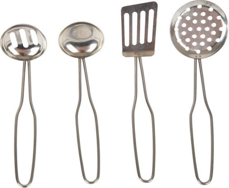 Kolorowy zestaw garnków z akcesoriami 11751-Small Foot, kuchnie dla dzieci