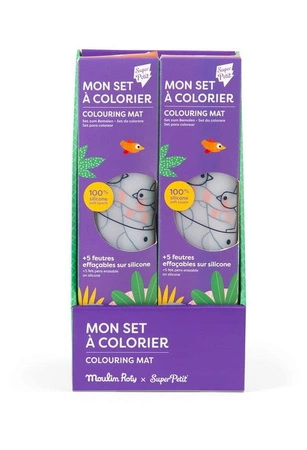 Display 10 silikonowych mat do kolorowania 102647