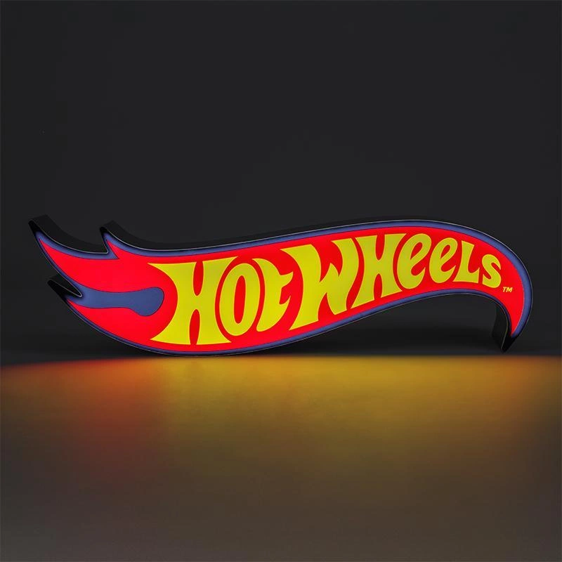 lampka Hot Wheels - logo (ścienna / biurkowa) | Gadżety 6 - 106 lat \  Wszystkie produkty z kategorii Gadżety | Sklep BabyStuff.pl
