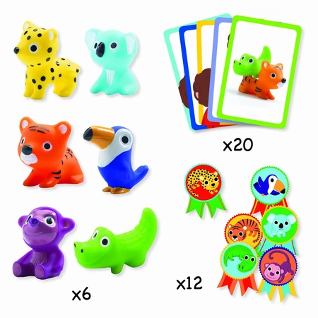 Gra wyzwanie LITTLE ACTION - Djeco