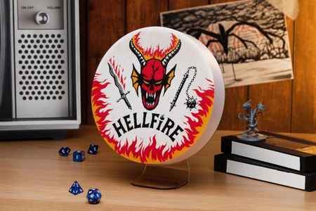 Lampka Stranger Things klub Hellfire - Logo
