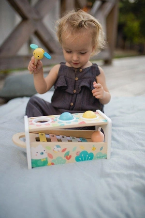 Drewniane cymbałki z kulodromem Pure, Janod