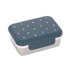 Lassig Lunchbox ze stali nierdzewnej Happy Prints granatowy