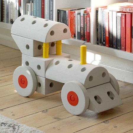 MODU Dreamer kit 12in1 – Kreatywne klocki rozwijające motorykę dużą, czerwony