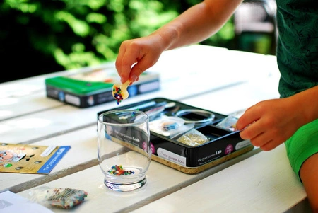 Zestaw do robienia eksperymentów The Purple Cow - Kulki żelowe