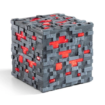 Minecraft lampka 3D - ruda Redstone