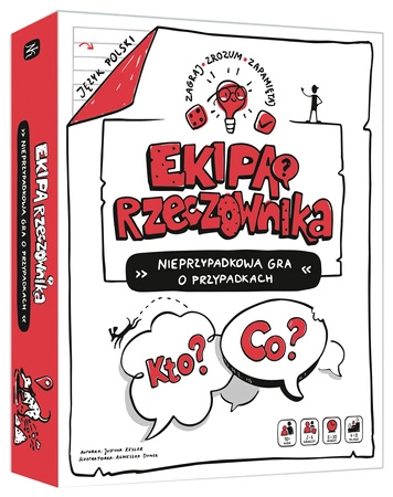 Gra Ekipa rzeczownika nieprzypadkowa gra o przypadkach Zzz: zagraj zrozum zapamiętaj