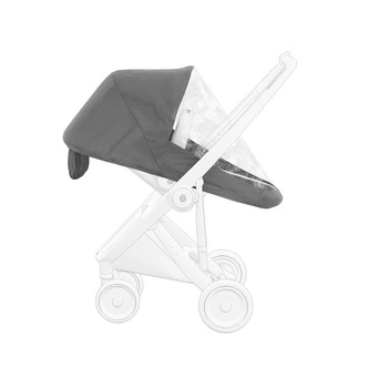 Greentom Folia przeciwdeszczowa (v.2) do wózka Carrycot & Reversible