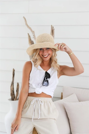 Damskie okulary przeciwsłoneczne Elle Porte Brooklyn - White