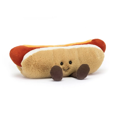 JellyCat Amuseable Hot Dog 11 x 25 cm