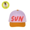 Czapka z daszkiem dziecięca Little Gang Sun gold/lilac 2-6 lat