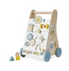 Drewniany chodzik pchacz wózek edukacyjny ECOTOYS