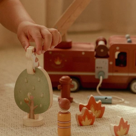 Little Dutch Zestaw aut Karetka, Policja, Wóz strażacki LD4388