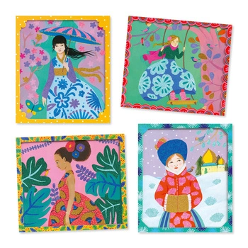 Zestaw ARTYSTYCZNE KORALIKI DOOKOŁA ŚWIATA DJ09474