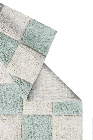 Dywan bawełniany Kitchen Tiles Blue Sage 120x160 cm Lorena Canals