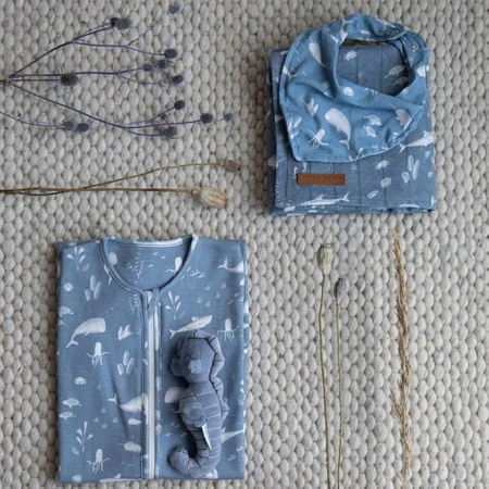 Little Dutch Śpiworek do spania z odpinanymi rękawkami 70 cm Ocean Blue TE11620640