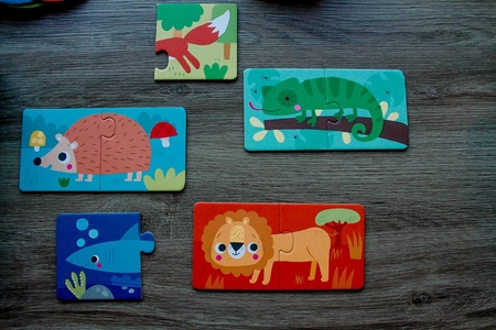 Zestaw 3 gier Apli Kids - Zwierzęta