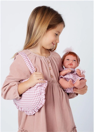 Lalka Toneta z torbą w kratkę Antonio Juan 60353