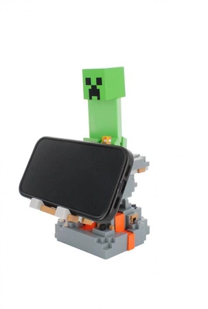 Minecraft stojak na telefon - kontroler (wysokość: 20 cm) - Creeper
