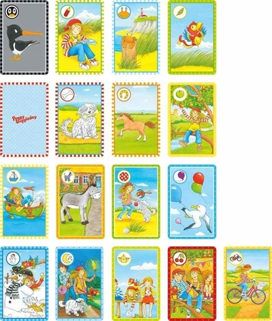 Czarny Piotruś z Peggy Diggledey 56822-Goki, gry pamięciowe