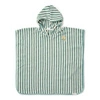 Little Dutch Poncho plażowe Seashells and Stripes Surf Blue