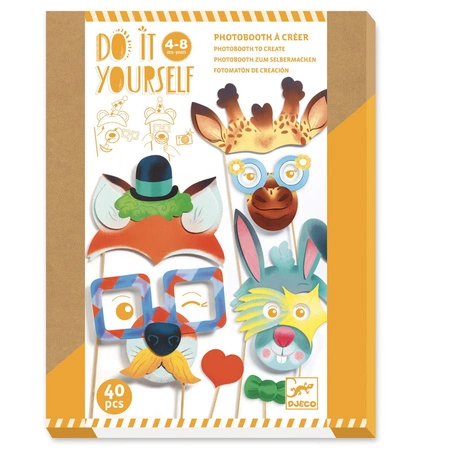 Zrób to sam -akces. do fotobudki ZWIERZĘTA DJ07915