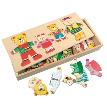 Bino układanka Misiowa Rodzinka