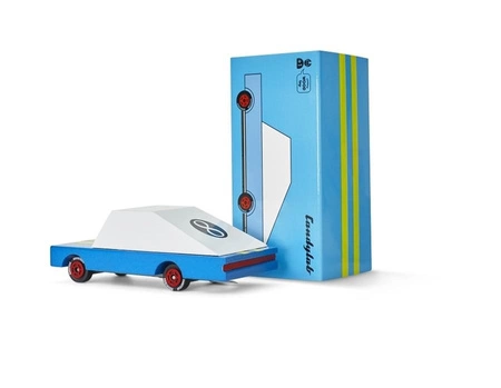 Candylab Samochód Drewniany Blue Racer