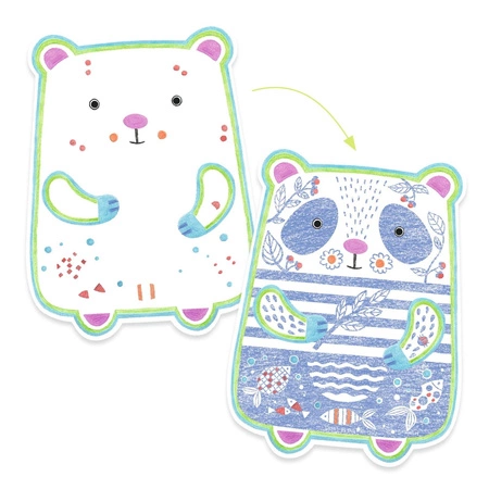 Magiczne kolorowanki - DZIKIE ZWIERZĘTA DJ00062