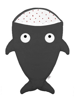 Baby Bites Śpiworek light Shark (1-18 m) Strawberries Grey