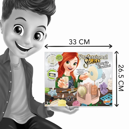 Buki zestaw do robienia świec sojowych zestaw kreatywny studio