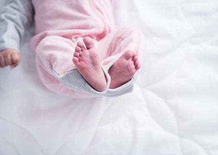 Juddlies Organic Raglan Pajacyk Pink NB