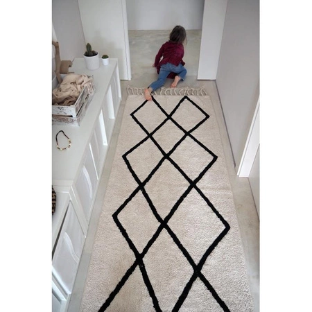 Lorena Canals Dywan bawełniany Bereber Beige P 80 x 230 cm