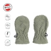 Lodger Polarowe rękawiczki niemowlęce szałwiowe Fleece Elm 0-12 m