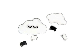 Dekoracyjne obłoczki z owieczkami